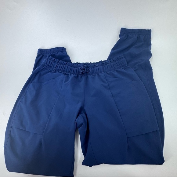 Athleta Blue Joggers Elastic Cuffs Soft Fabric- Girls Size 14/XL - Picture 3 of 10